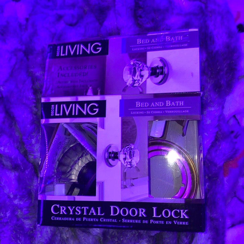 Crystal door locks 💙🔐